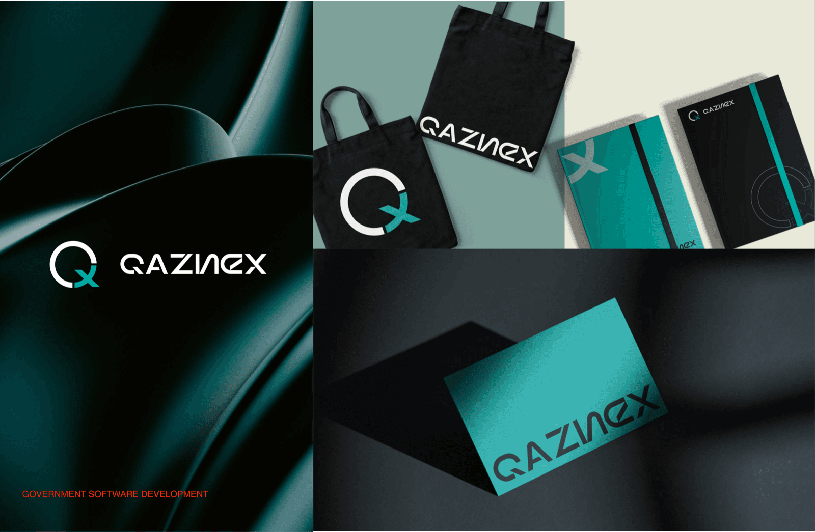 Айдентика и дизайн-система Qaznex
